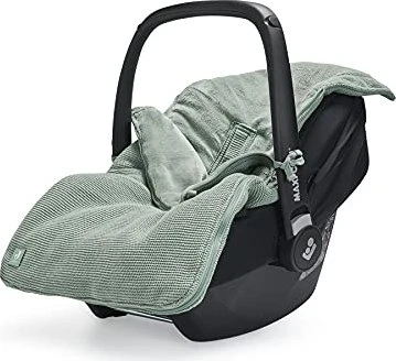 Jollein Fußsack Gruppe 0+ 3/5 Punkte Basic Knit forest green