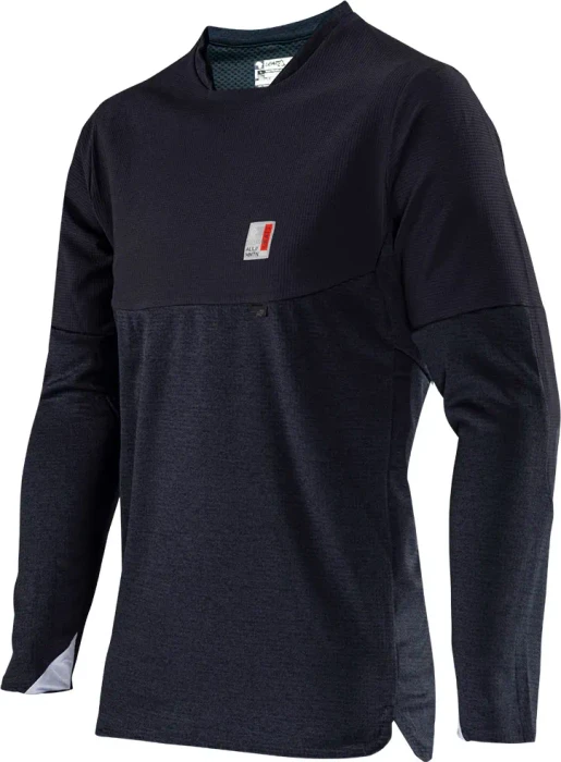 Leatt MTB 5.0 Trikot langarm schwarz (Herren)
