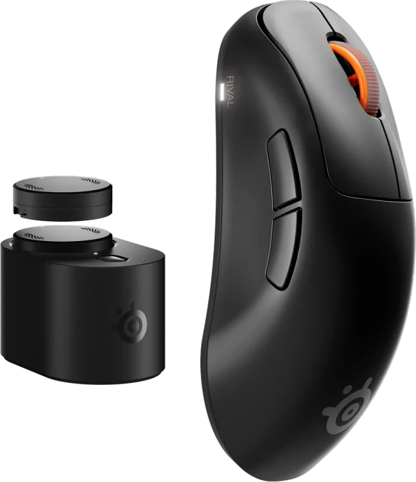 SteelSeries Rival Pro Mini 8K Ultra Wideband Wireless, schwarz, USB