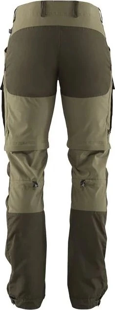 Fjällräven Keb Gaiter Zip-Off Hose lang deep forest/laurel green (Herren)