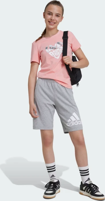 adidas Xpress Street Jam Graphic T-Shirt kurzarm semi pink spark (Junior)