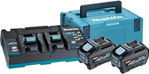 Makita Powersource-Kit Starterset 40V, 5.0Ah, Li-Ionen, 2 Akkus [10.0Ah] [400Wh]