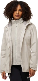 Jack Wolfskin Rotwand 3in1 Funktionsjacke pale sand (Damen)