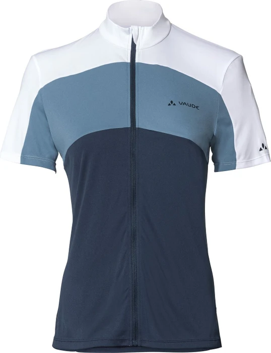 Vaude Matera FZ Trikot kurzarm dark sea uni (Damen)