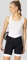 Odlo Zeroweight Tights Bib Fahrradhose kurz weiß/schwarz (Damen) Vorschaubild