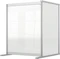 Nobo Premium Plus Erweiterung Schreibtisch-Trennwand aus Acryl, transparent/silber, 80x100cm Vorschaubild