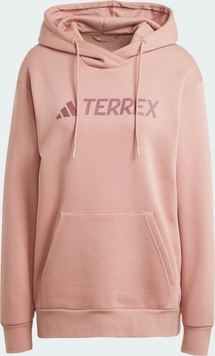 adidas Terrex Multi Large Logo Hoodie warm clay (Damen)
