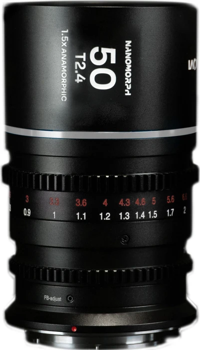 Laowa Nanomorph 50mm T2.4 1.5x Cine für L-Mount