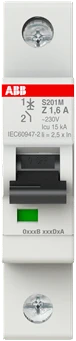ABB S201M-Z1.6