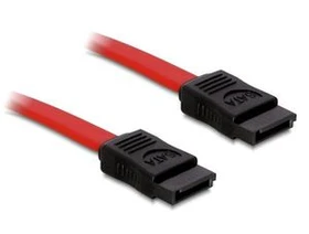 DeLOCK SATA Kabel rot 0.5m, gerade/gerade (84208)