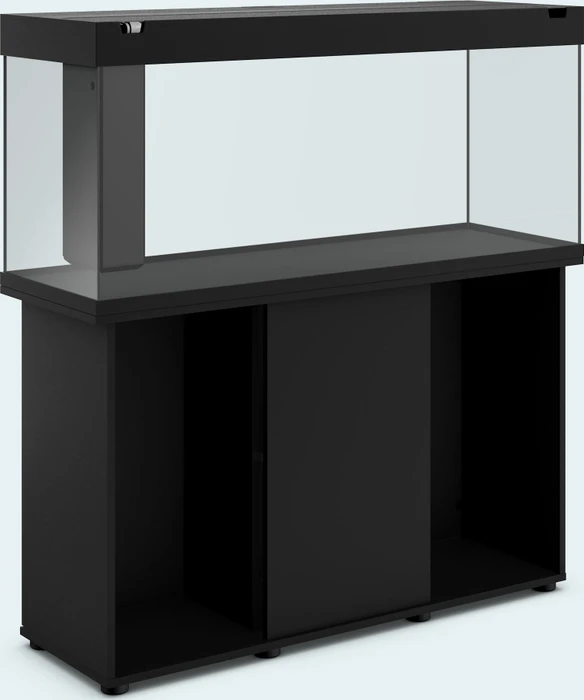 Juwel Rio 240 LED Aquarium-Set mit Unterschrank, schwarz/schwarz, 240l