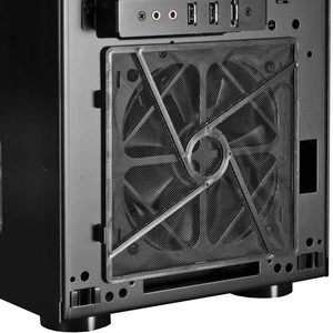 Lian Li PC-8NWX komplett schwarz, Acrylfenster