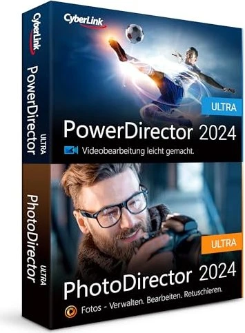 CyberLink Power Director 2024 Ultra & Photo Director 2024 Ultra