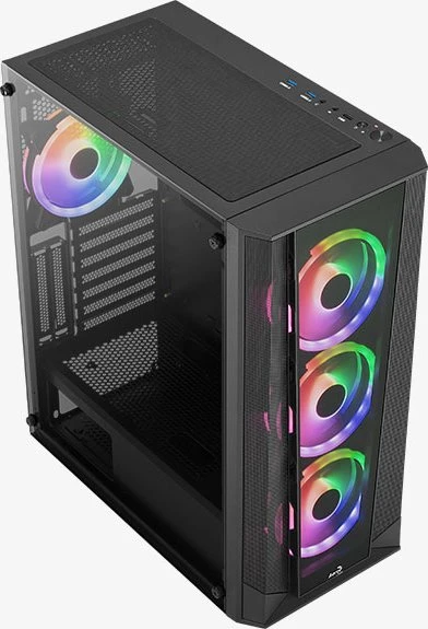 AeroCool Prism ARGB, Glasfenster