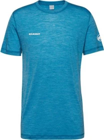 Mammut Tree Wool FL Funktionsshirt kurzarm glacier blue melange (Herren)