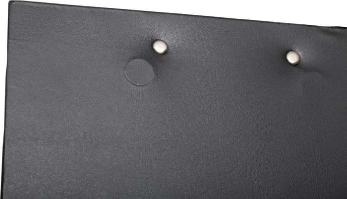 Maul Klemmbrett mit Folienüberzug und 2 Neodym-Magneten, A4, schwarz