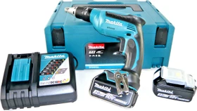 Makita DFS451RFJ Akku-Trockenbauschrauber inkl. MAKPAC + 2 Akkus 3.0Ah