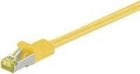goobay Patchkabel, Cat7/Cat6a, S/FTP, RJ-45/RJ-45, 7.5m, gelb