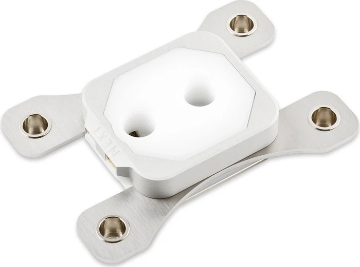 Aqua Computer cuplex kryos NEXT RGBpx AM4, Acetal/.925 Silber, weiß