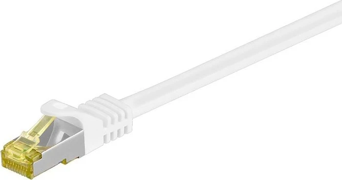 goobay Patchkabel, Cat7/Cat6a, S/FTP, RJ-45/RJ-45, 30m, weiß