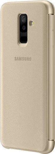 Samsung Flip Wallet für Galaxy A6+ (2018) gold