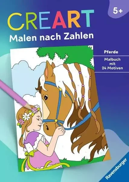 Ravensburger Malen nach Zahlen CreArt Pferde