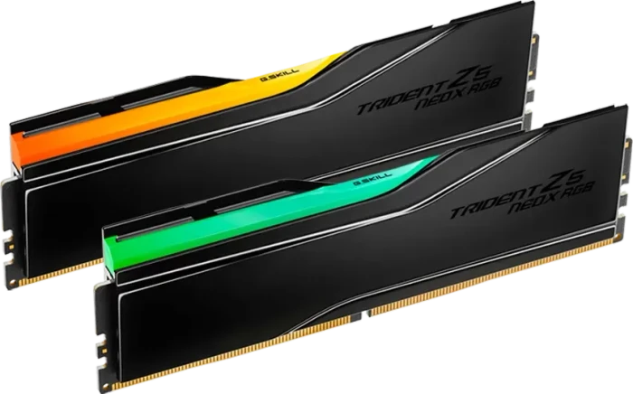 G.Skill Trident Z5 NeoX RGB Glossy Black UDIMM 32GB Kit, DDR5-6000, CL30-38-38-32