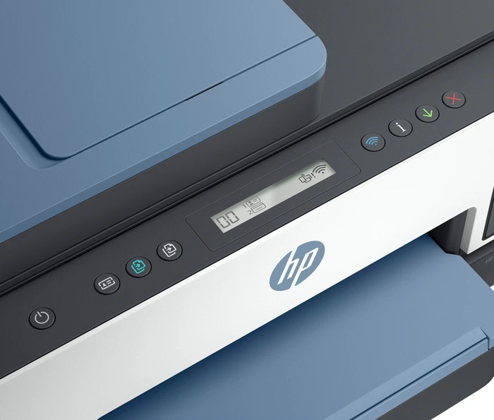 HP Smart Tank 7306 All-in-One dunkelblaue Akzente, Tinte, mehrfarbig