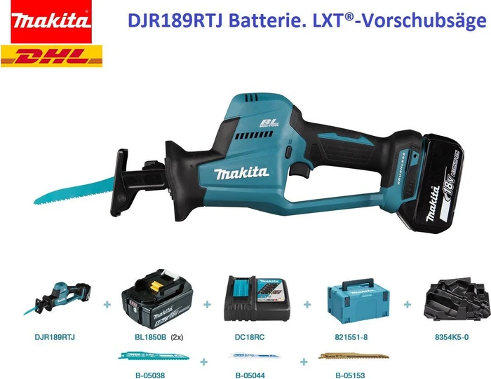 Makita DJR189 Akku-Säbelsäge