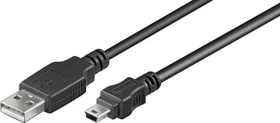 goobay USB A auf Mini-B USB 2.0, 1.8m Kabel (50767)