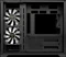 Gamdias AURA GC10M ARGB, schwarz, Glasfenster Vorschaubild