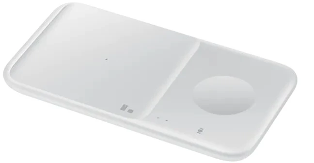 Samsung Wireless Charger Duo mit Travel Adapter weiß