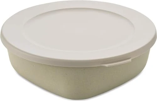 koziol Connect Box 1.3 mit Deckel Speisegefäß 1.3l nature desert sand
