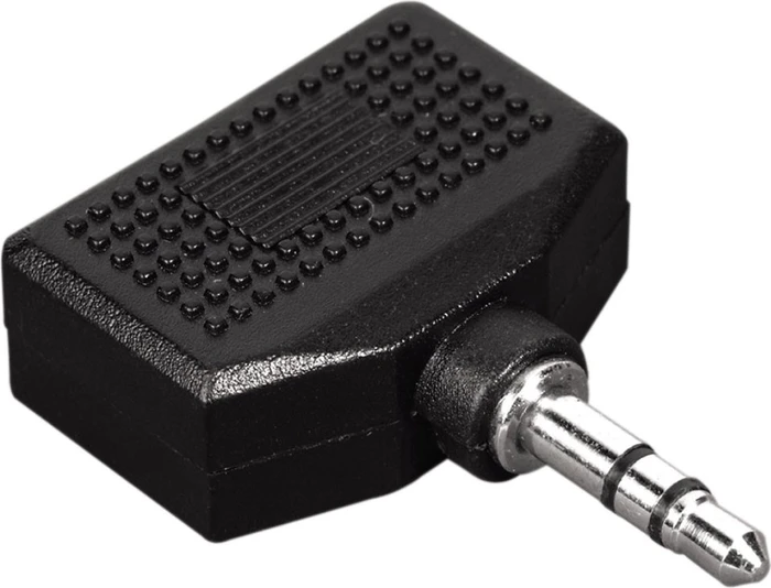 Hama 3.5mm/2x 3.5mm Klinke Adapter schwarz