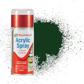 Humbrol Acrylic Spray Paint 3 brunswick green gloss, 150ml