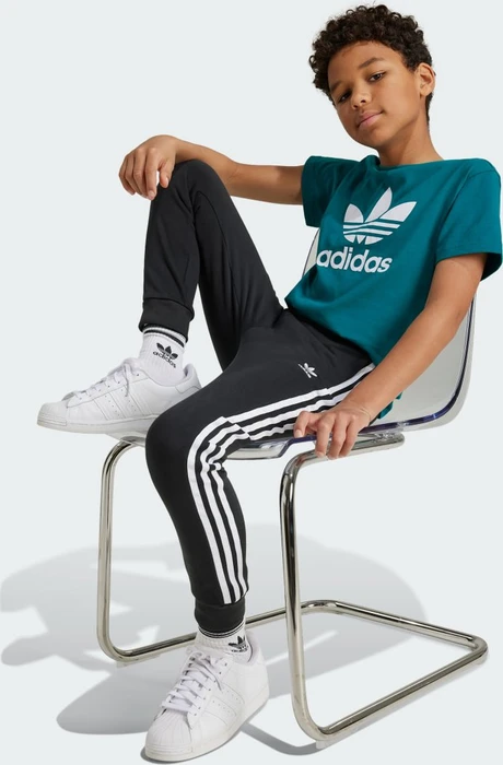 adidas Trefoil T-Shirt kurzarm legacy teal (Junior)