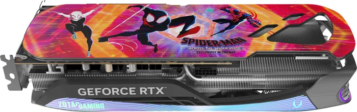 Zotac Gaming GeForce RTX 4070 AMP AIRO SPIDER-MAN: Across the Spider-Verse Bundle, 12GB GDDR6X, HDMI, 3x DP