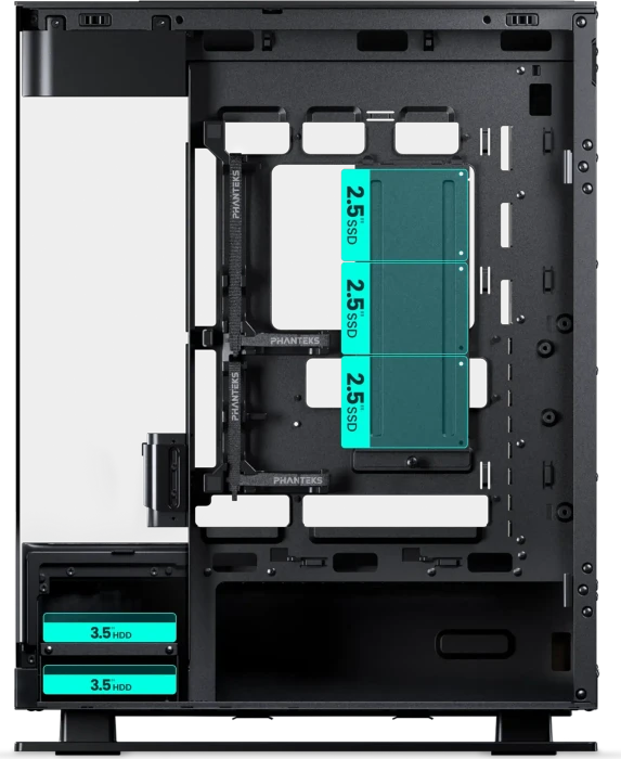 Phanteks Evolv X2 Matrix, schwarz, Glasfenster