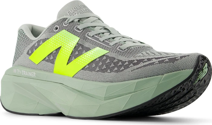 New Balance FuelCell SuperComp Trainer v3 mosaic green/lone star grey (Herren)
