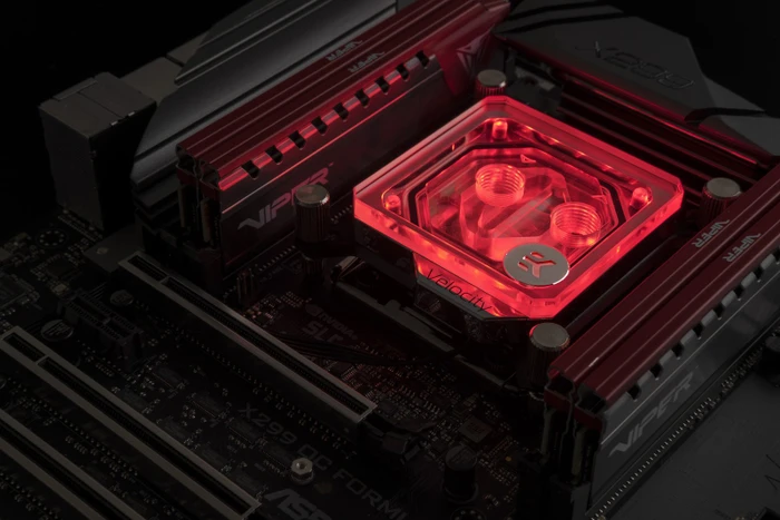 EK Water Blocks Quantum Line EK-Quantum Velocity RGB, Nickel Acryl