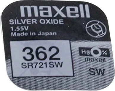 Maxell 362 (SR58/SR721)