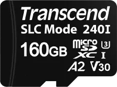 Transcend USD240I R100/W80 160GB, UHS-I U3, A2, Class 10