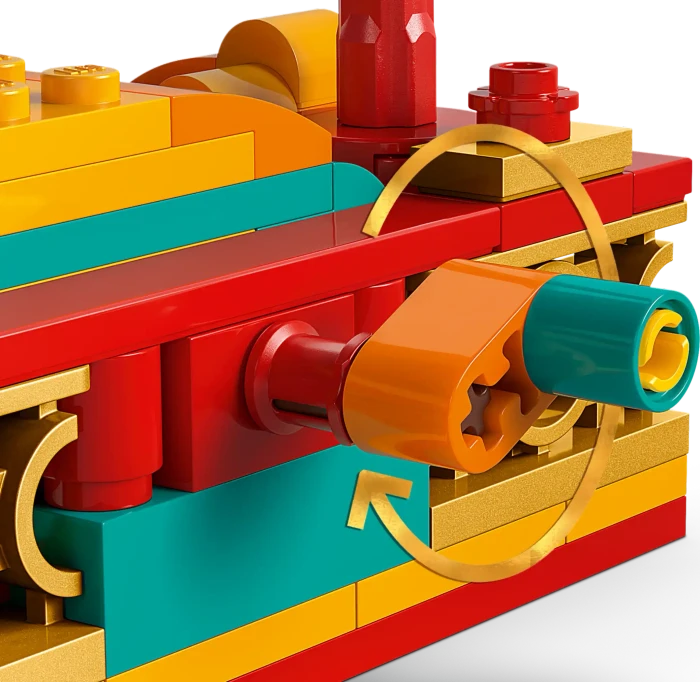 LEGO Leinwand mit Galoppierenden Pferden