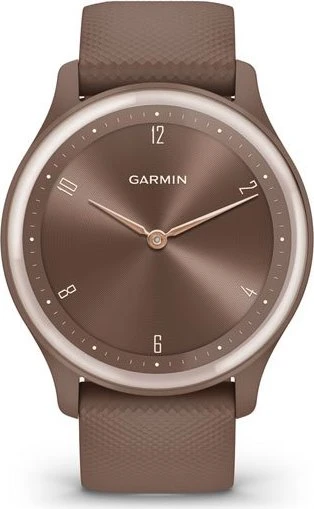 Garmin vivomove Sport Aktivitäts-Tracker cocoa/peach gold