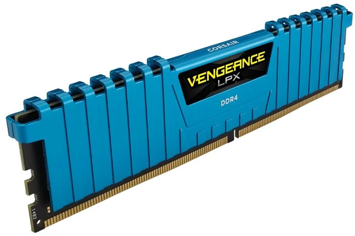 Corsair Vengeance LPX blau UDIMM 16GB Kit, DDR4-2800, CL16-18-18-36