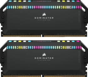 Corsair Dominator Platinum RGB schwarz UDIMM 32GB Kit, DDR5-6000, CL36-44-44-96