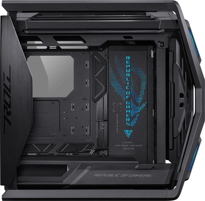 ASUS ROG Hyperion GR701 BTF Edition, Glasfenster