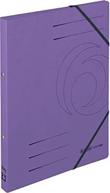 Herlitz Ringbuch 2-Ring Colorspan, 25mm, A4, violett, 5er-Pack