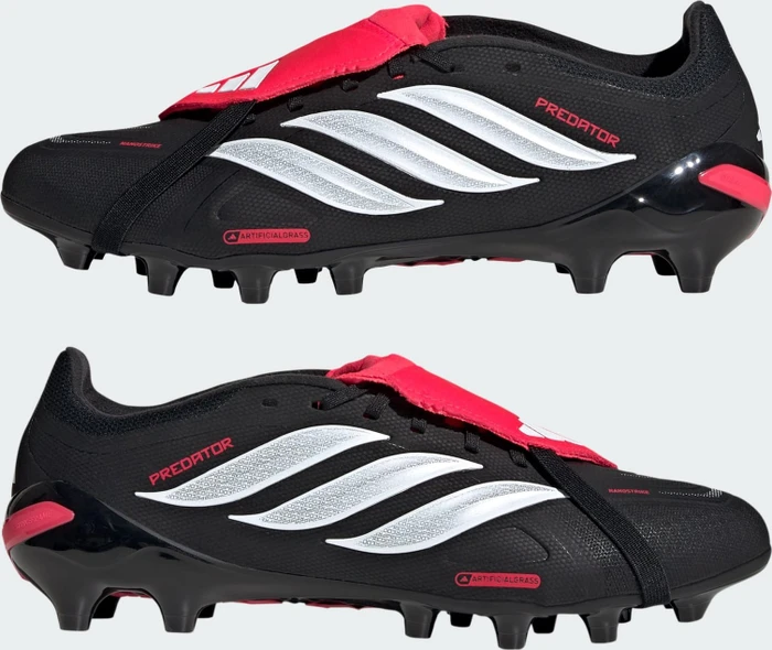 adidas Predator League Fold-Over Tongue AG core black/cloud white/lucid red