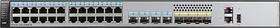 Huawei S5720SI Rackmount Gigabit Smart Switch, 24x RJ-45, 4x SFP+, 4x RJ-45/SFP, 740W PoE+ (S5720-28X-PWR-SI-AC / 02350DLW)